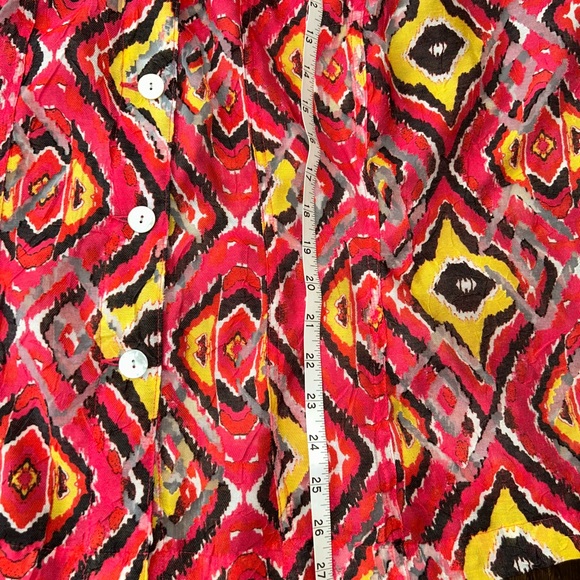 Ruby Rd. Multicolor Geometric Top - Picture 10 of 11